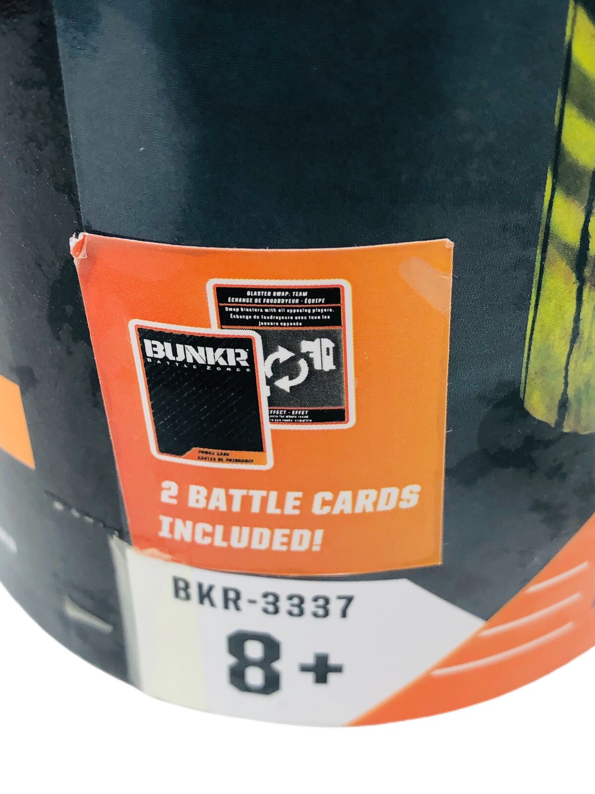 BUNKR Inflatable Waste Barrel Battle Zone Prop – Indoor/Outdoor Kids Game Toy