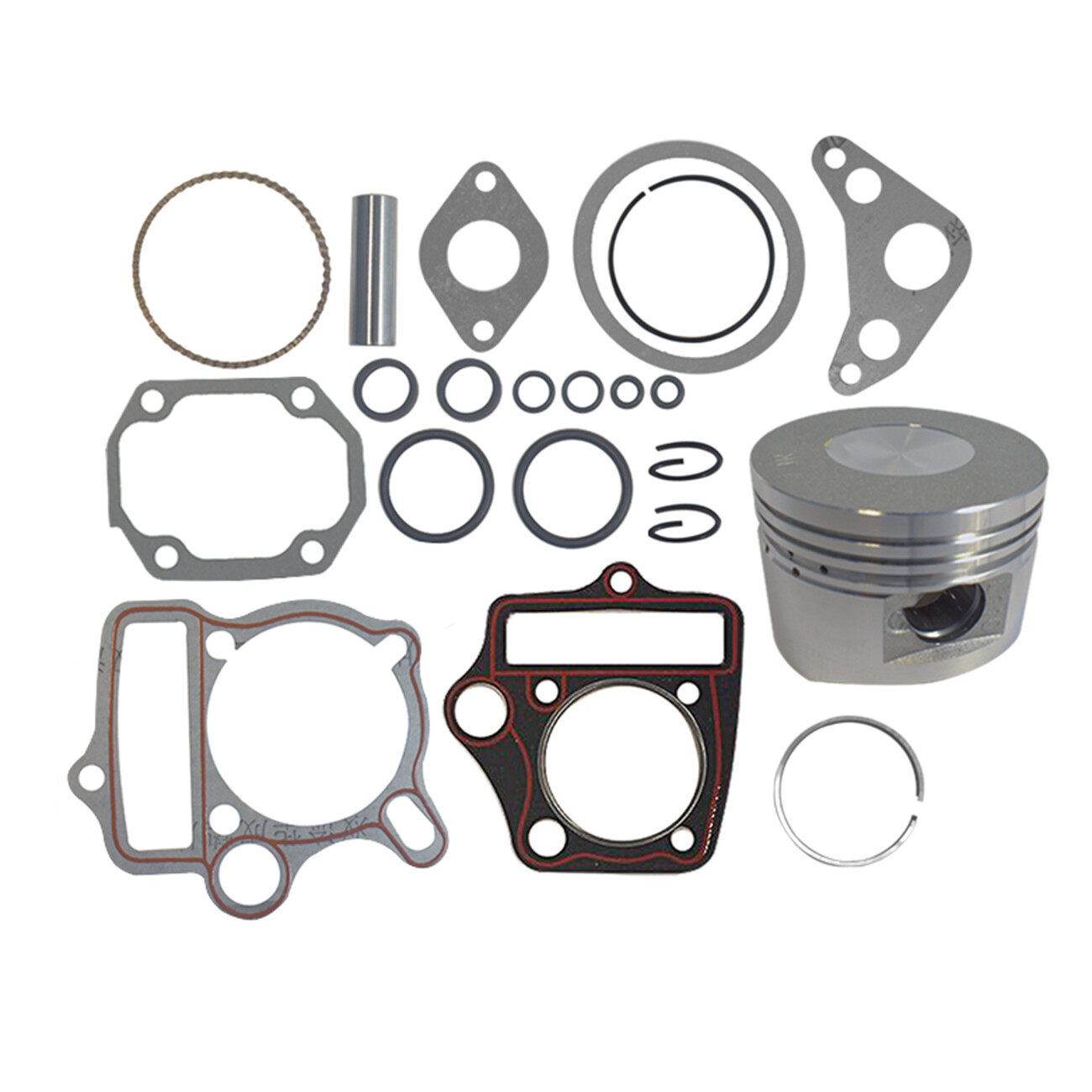 Piston Rings Gasket Set 52.4mm For 110cc 125cc Kazuma SSR Taotao ATV