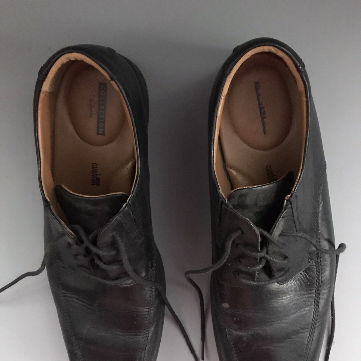 Clarks Tilden OrthoLite Leather Dress Oxfords 10.5 Working  display picture 1