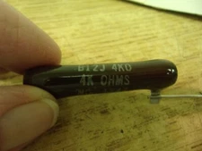 Ohmite Power Wirewound Resistors B12J4K0  4000 Ohms 12 Watts Lot of 3