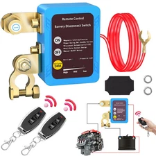 Car Remote Battery Disconnect Switch Automatic Power Shut Off Switch 12V 240A