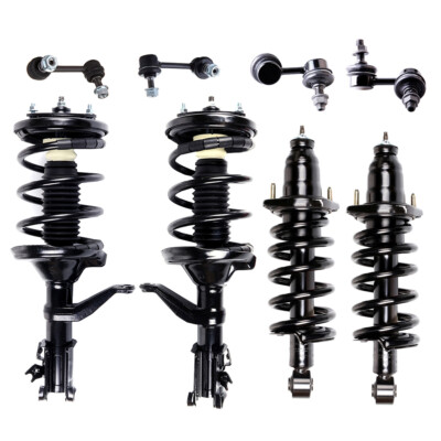 8 Pieces ForFor 2003-2011 Honda Element Front & Rear Complete Struts Sway Bars