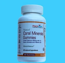 Coral Minerals Gummies with Trace Minerals and Vitamin D3