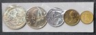 Mexico 5-Coin Uncirculated Type Set $1 $5 $20 Pesos Mixed Years 1980-1987 — photo 1