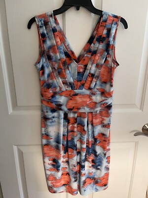 open lace back dress Navy Blue Long Nightgown
