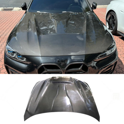 For BMW 4 Series G22 G23 M440i 21-15 Dry Carbon Front Hood Bonnet