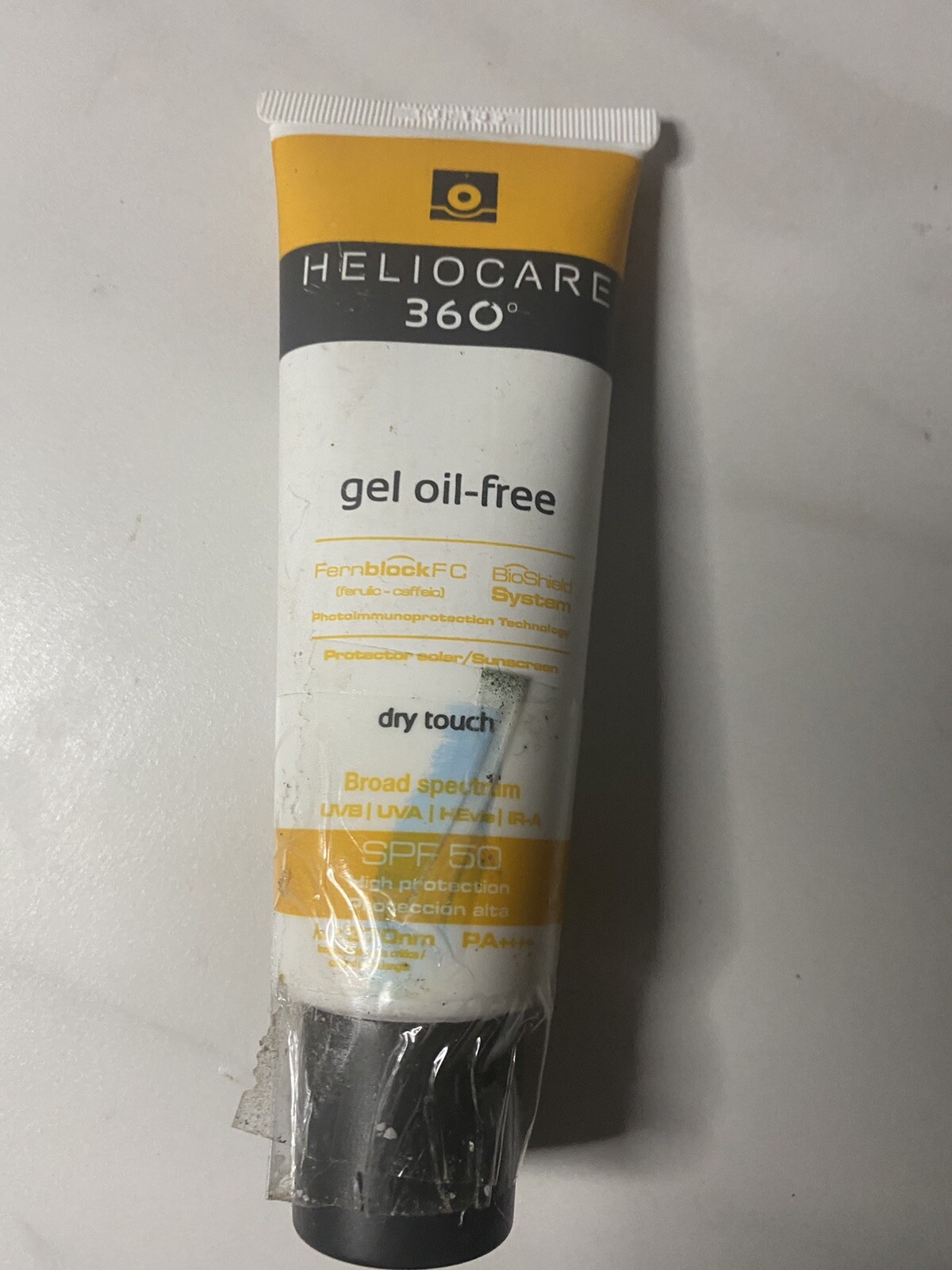 heliocare 360 gel oil free dry touch spf 50