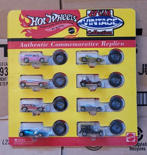 1993 Hot Wheels Vintage Collection Red Lines Set 18325-0910 Red Baron