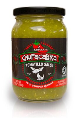 2 Gringos Chupacabra Salsa Tomatillo 16 oz (Pack Of 6)