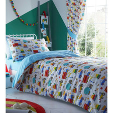 Kids Club Bright Trucks Duvet Cover Set - Multicoloured TODDLER