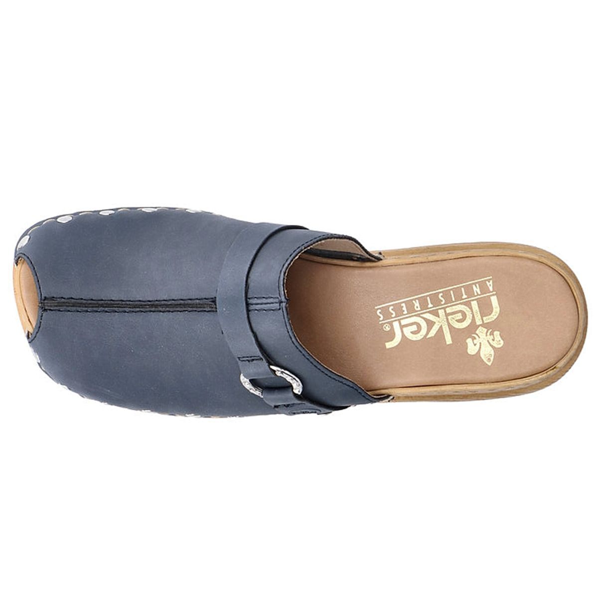 Rieker Damen Clogs Pantolette Blau 65062-15 | eBay
