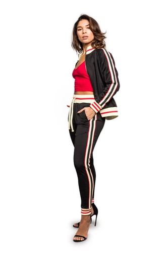 Victorious Women's Sweatshirt Sports Jogging Track Suit Set S~3XL VL208EY - Picture 4 of 32