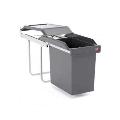 Abfallsammler Hailo 3650241 SingleBox 24 Liter Solo Mülleimer Einbau Abfalleimer - Bild 1 von 4