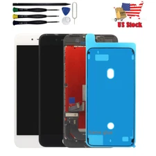 US LCD Display Touch Screen Digitizer Assembly Replacement For iPhone 7 8 Plus