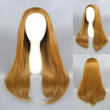 Big Hero Honey Lemon Long Straight Brown Cosplay party wig