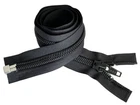 YKK #10 Nylon Coil Jacket Zippers Separating Color Black - 36 Inch Made in USA