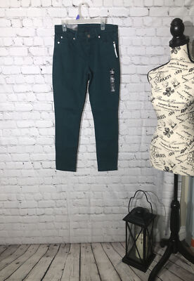 Womens Green Skinny Jeans GAP NWT MSRP $59.99 Size 2 