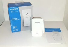 Open Box Linksys AC750 Boost Dual-Band Wi-Fi Gigabit Range Extender Model RE6300