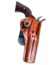 Leather OWB Paddle Holster Custom Fit Ruger New Vaquero .45/ 357 Mag 5.5" 1676
