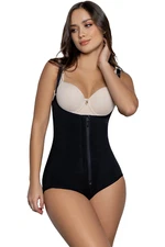 JACKIE LONDON 1015 - Panty Body Shaper With Covered Back And Zipper L Black