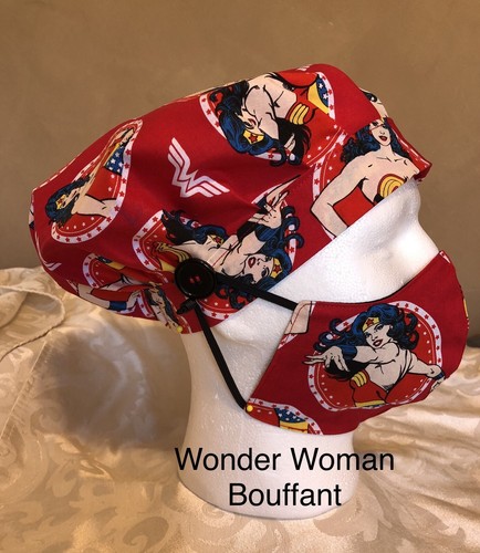 Women's Surgical Scrub Cap - Bouffant 