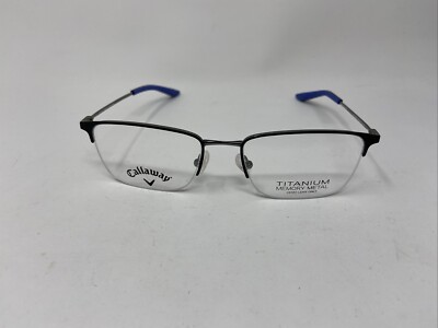 CALLAWAY EYEWEAR TAYMEN TMM BLUE BLUE TITANIUM EYEGLASSES /723