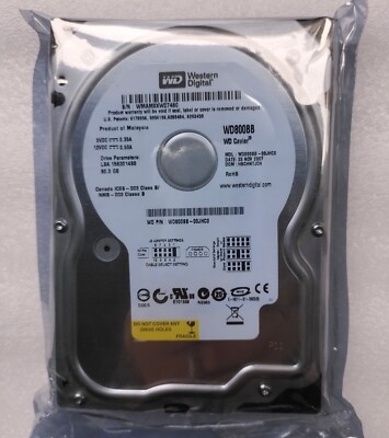 Western Digital WD800BB 80GB Internal 7200RPM 3.5