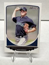 2014 Bowman Prospects Baseball Card #BP22 Brandon Maurer Seattle Mariners