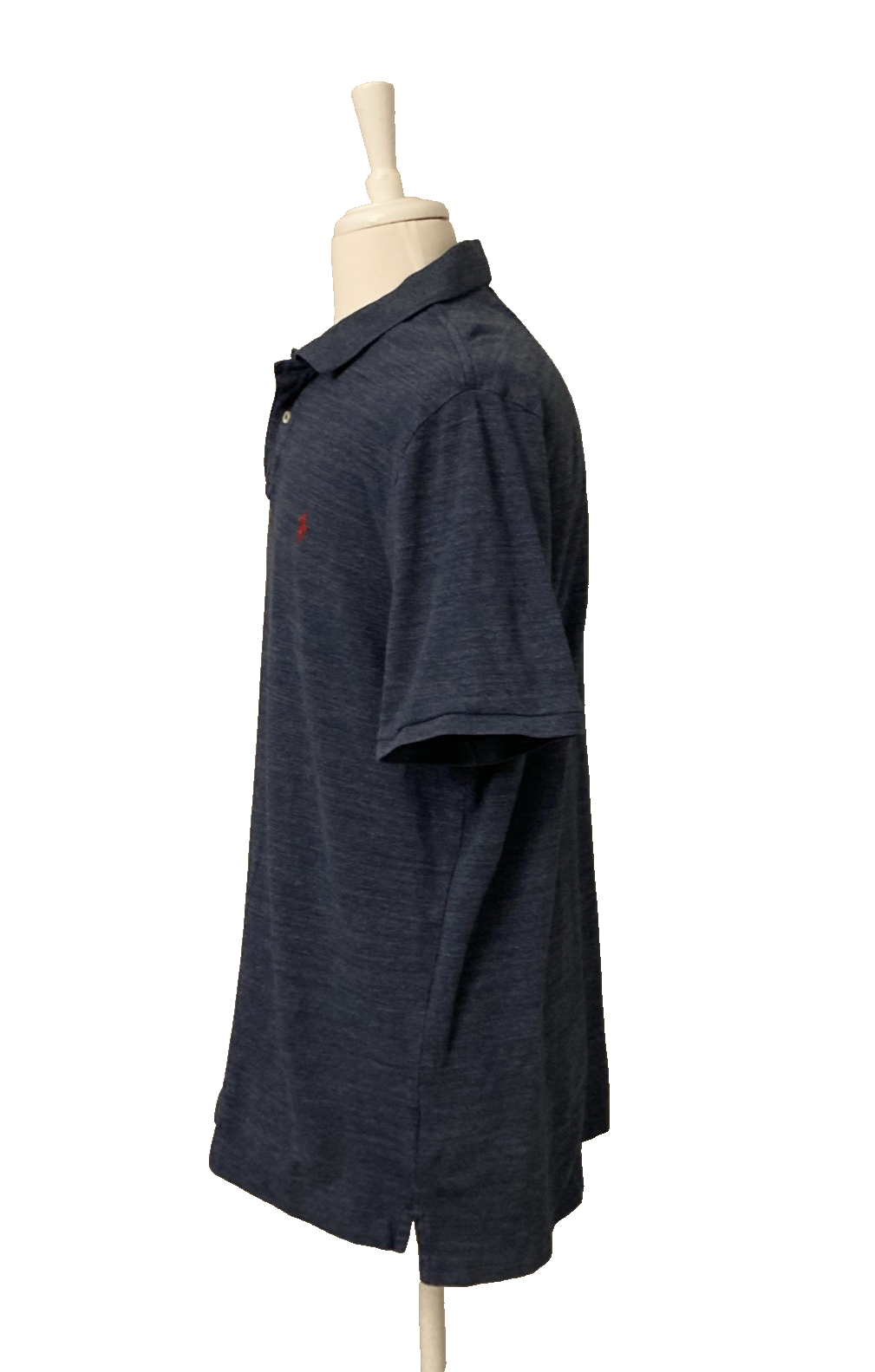 Polo by Ralph Lauren uomo cotone blu navy manica corta taglia XL camicia pony