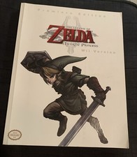 Legend of Zelda Twilight Princess Wii Strategy Guide Premiere Edition No Poster