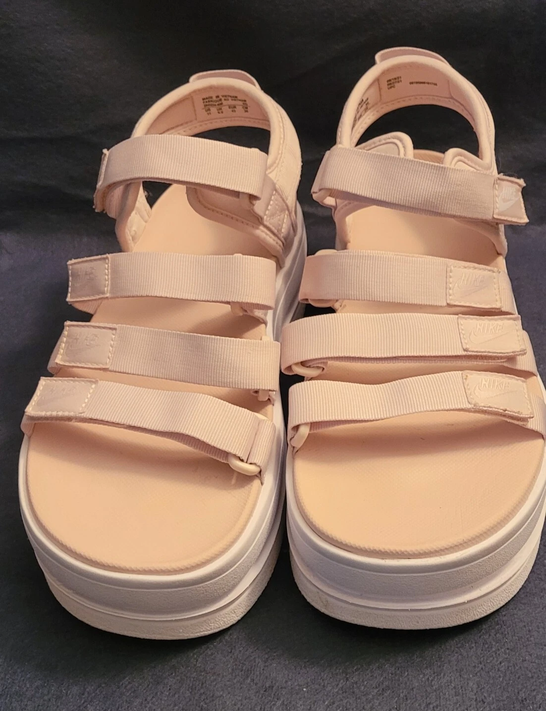 Sandali da donna Nike Icon Classic Barely Rose Oxford DH0224 600 taglia 11 senza scatola