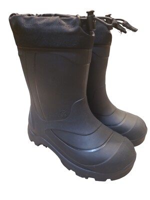 Kamik Snowbuster Kids Winter Snow & Rain Boots Size 13