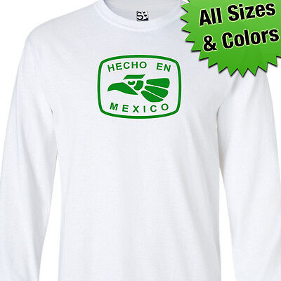 TooLoud Hecho en Mexico Eagle Symbol Muscle Shirt 