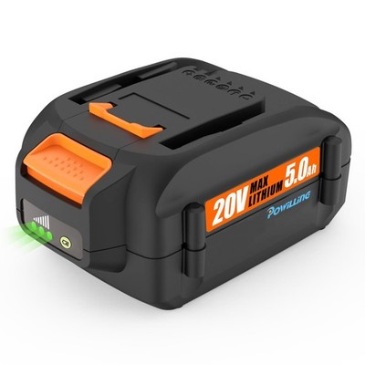 5.0Ah 20V Replacement Battery for Worx Battery 20V WA3578 WA3575 WA3520 WA352...