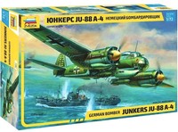 Zvezda Models Ju 88A-4 German Bomber (Us Import)