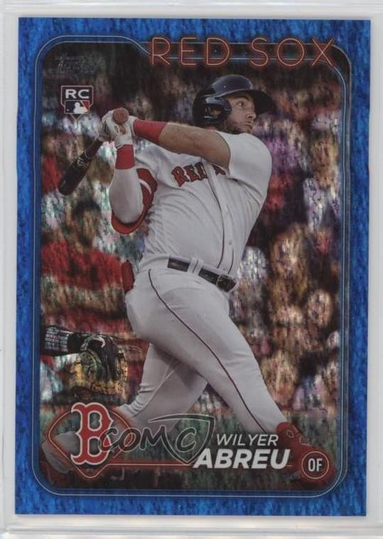 2024 Topps Series 2 Blue Foil 566/999 Wilyer Abreu #672 1ya