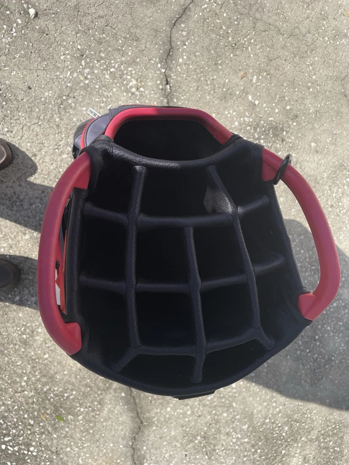 Bolsa Carrito Titleist, Rojo Blanco y Azul Foto 2 de 4