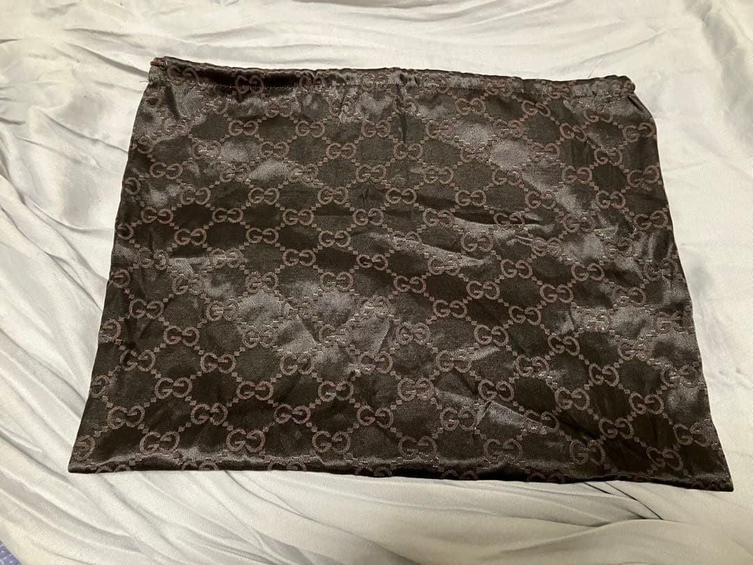 GUCCI GG Sherry Line Shoulder Bag Turnlock Leather Canvas Brown Beige From Japan thumbnail 10