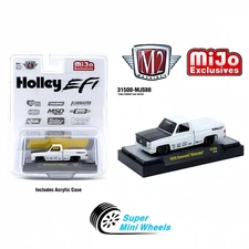 M2 Machines 1:64 1978 Chevrolet Silverado Holley Custom – White