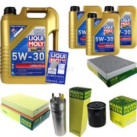 Mann Inspektionspaket 8L Liqui Moly Longlife 5W-30 FüR VW Transporter V Bus 2.0