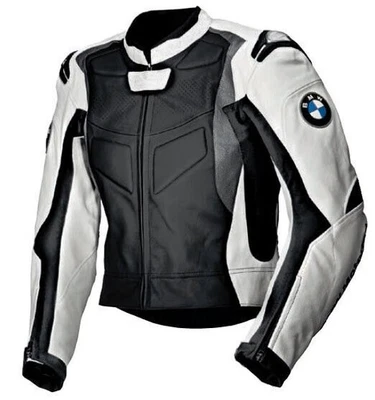 Neue BMW Motorrad Rennradfahrer Lederjacke, BMW MotoGP Racing Biker Lederjacke. - Bild 1 von 3
