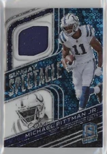 2022 Spectra Sunday Spectacle Neon Blue Prizm 4/60 Michael Pittman Jr 18jx
