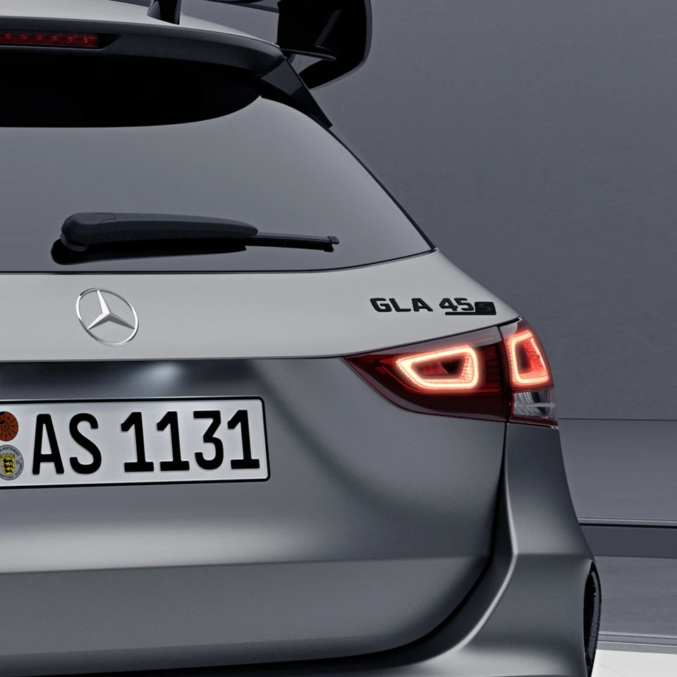 AMG GLA 45 S Schriftzug schwarz GLA H247 Original Mercedes Benz NEU - Bild 1 von 1