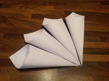 coni porta riso confetti petali lavorazione rose