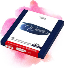 Aquarellfarben Set   12 X Näpfchen Rosa Gall...
