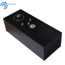 15 Gallon Top-feed Race Drift Aluminum Fuel Cell Tank with Level Sender