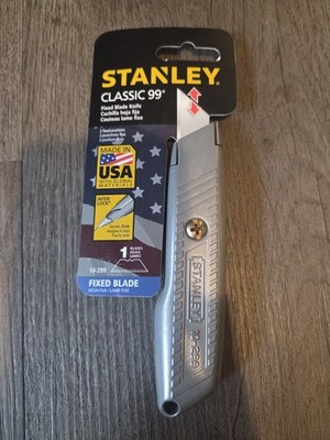 Stanley Classic 99 Fixed Blade Utility Knife. Made in USA.