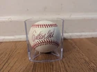 Carlton Fisk HOF SIGNED Autographed OMLB Baseball BECKETT COA