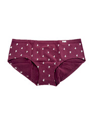 Victoria's Secret PINK Seamless Hipster Panty Ruby Logo Print