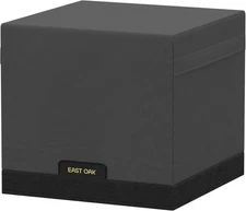 EAST OAK 28 Inch Gas Fire Pit Cover Black TC28BK1 Outdoor Weather Resistant